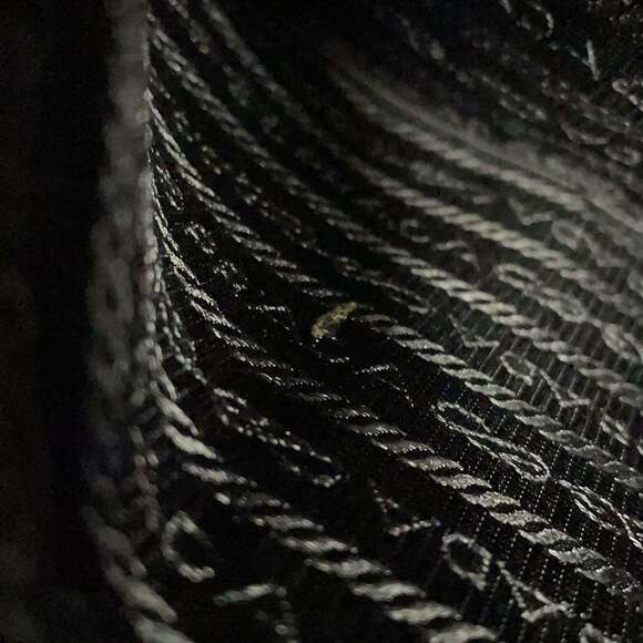 Prada Gathered Nylon Tote Bag BN2346 PRADA 2-Way Black - Picture 12 of 16